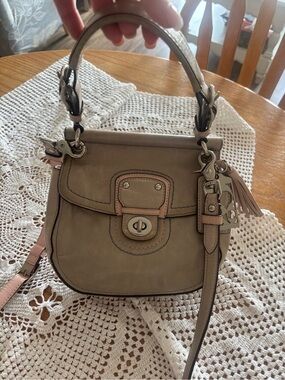 Vintage special edition Coach  Willis 70th anniversary Crossbody with 3 tassels